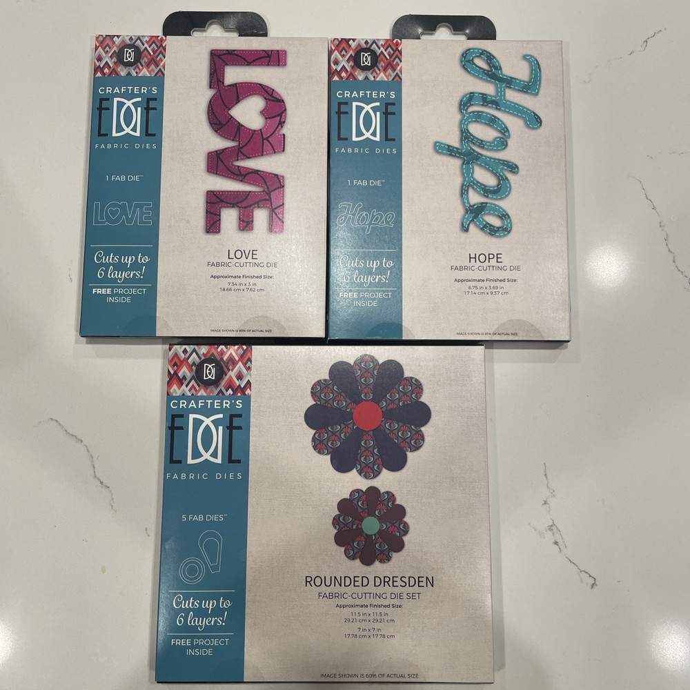 Crafters Edge Fabric Dies Lot