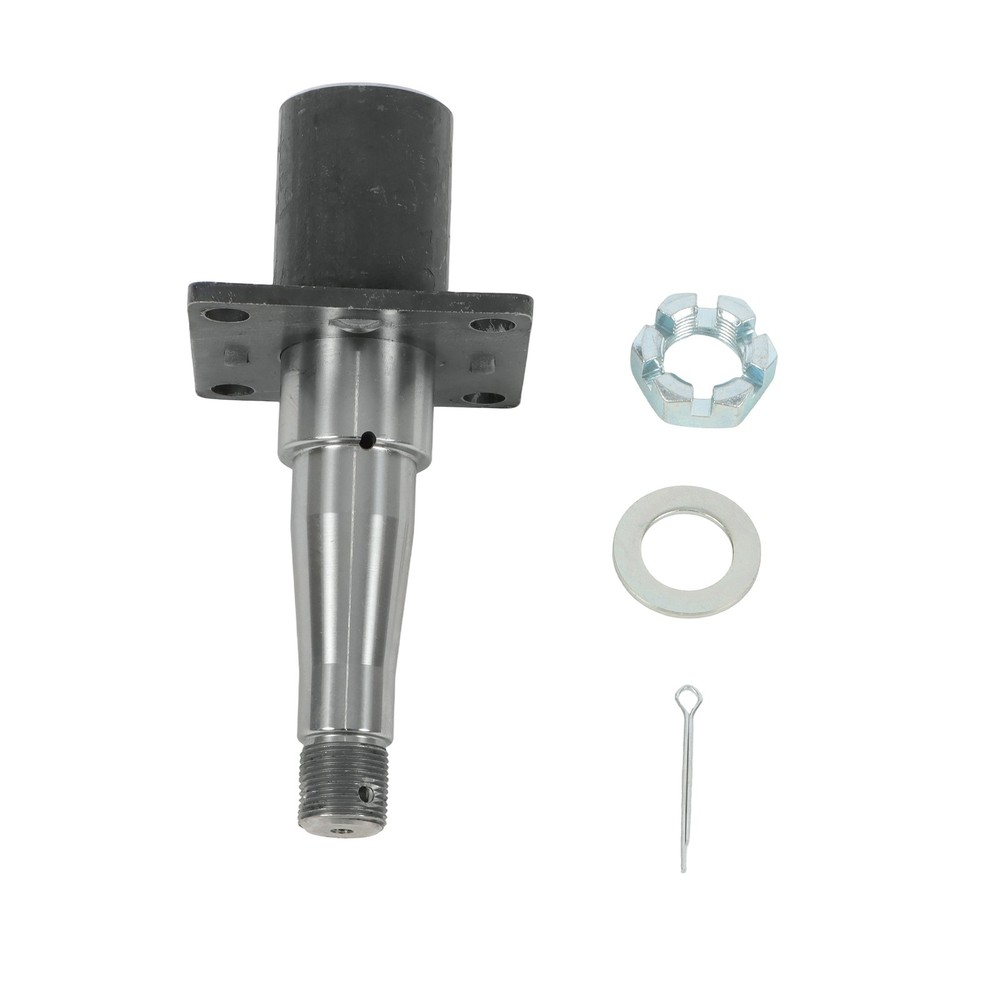 #84 Axle Round Trailer Spindle 1/2/4 Sets For 3500 lbs with Brake Flange