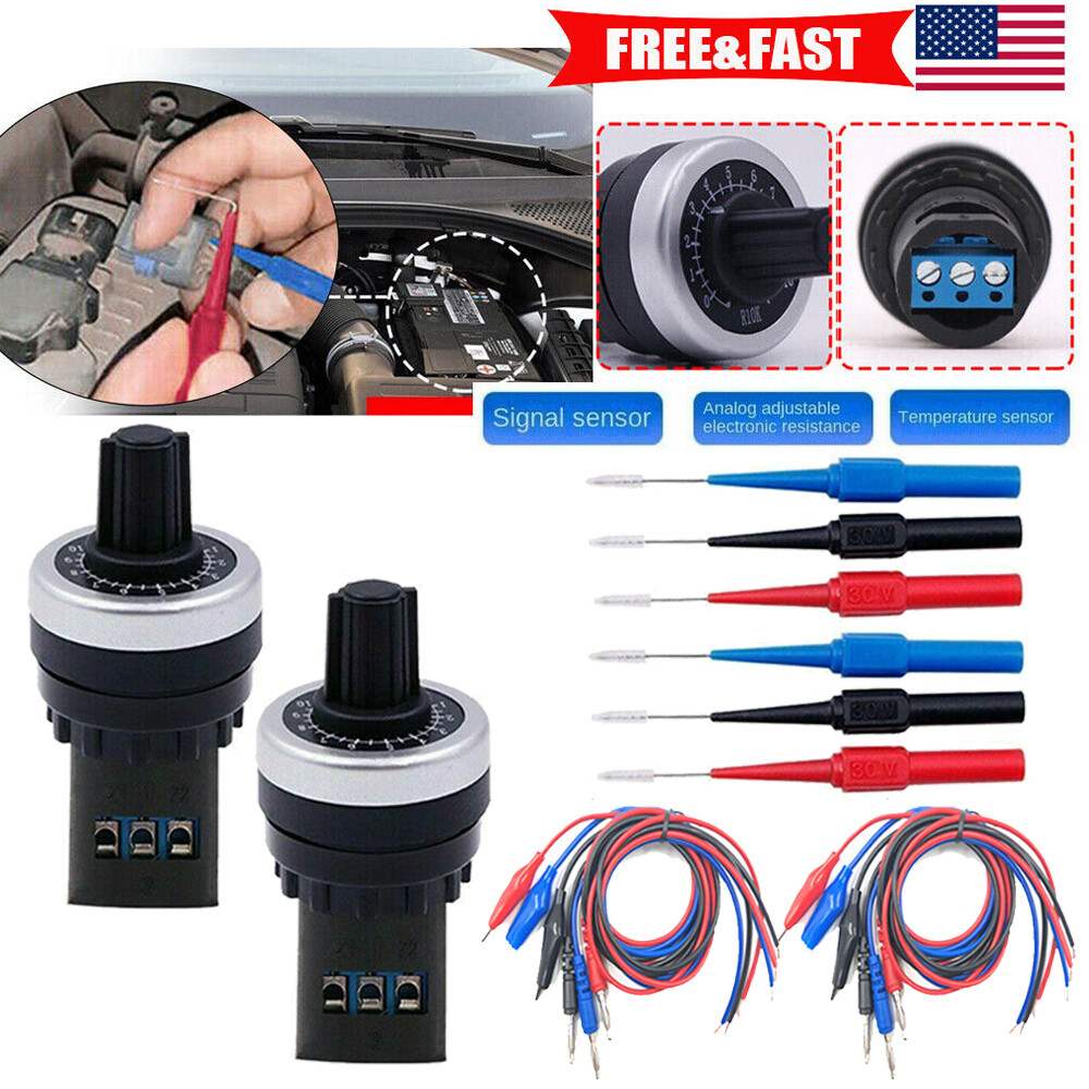 2Set Auto Signal Resistance Simulator, Circuit Maintenance Tool, Circuit Tester#