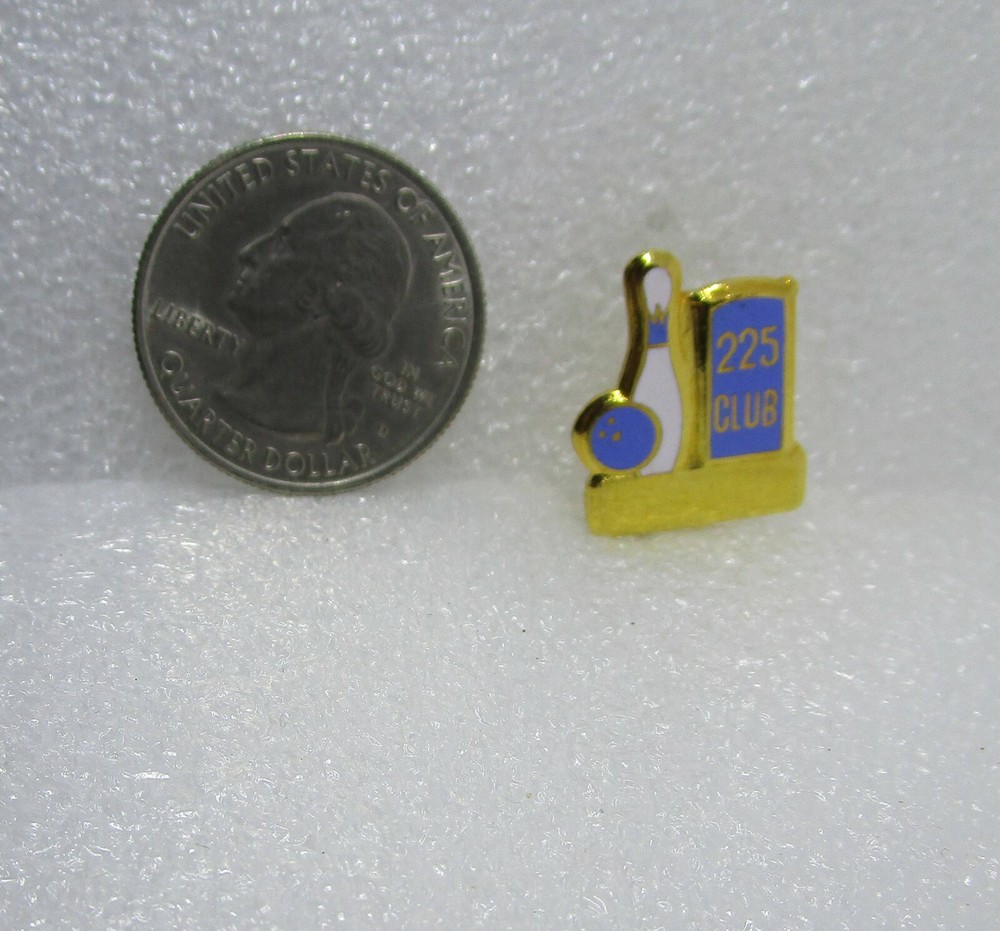 Bowling 225 Club Pin