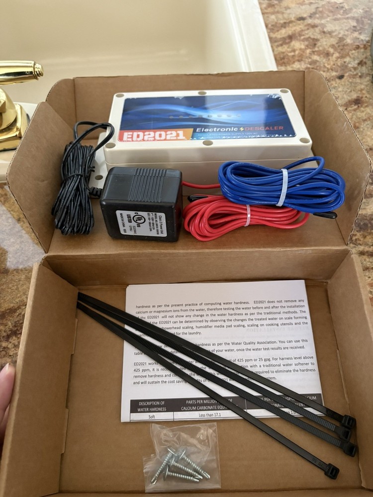 ED2021 Electronic Water Descaler System Plug Hard Water Lime Scale