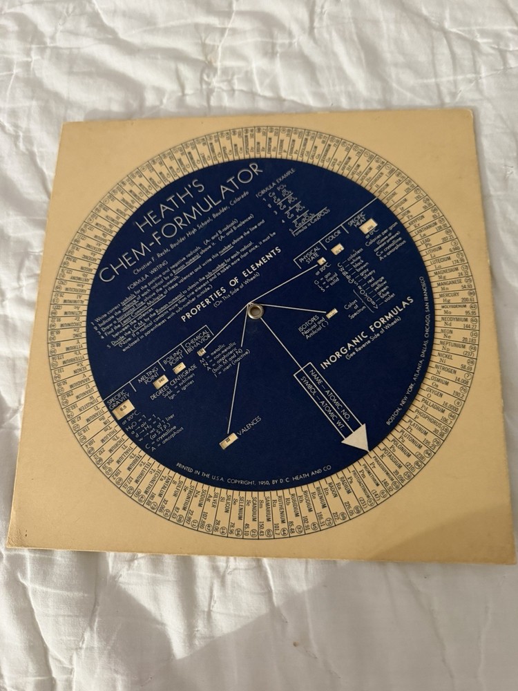 Heath's Chem-Formulator [1950 Edition]