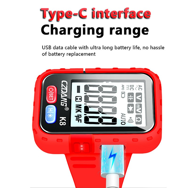 Portable Digital Voltmeter: Wrist Multimeter for High Work & Repair