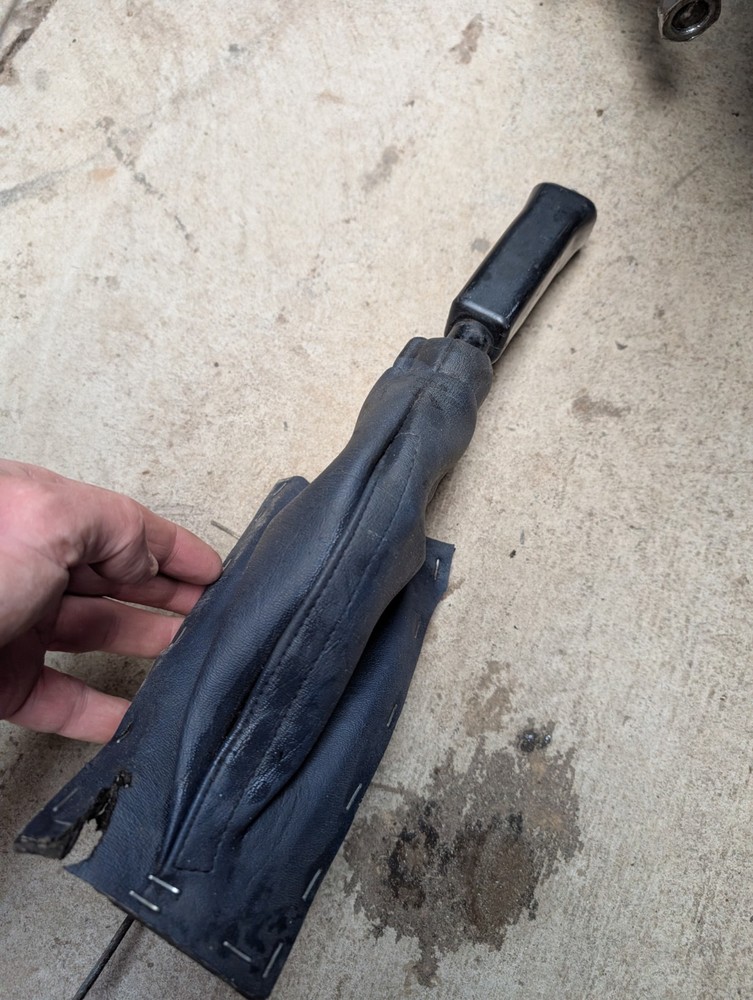 Triumph TR7 Handbrake with Blue Gaiter