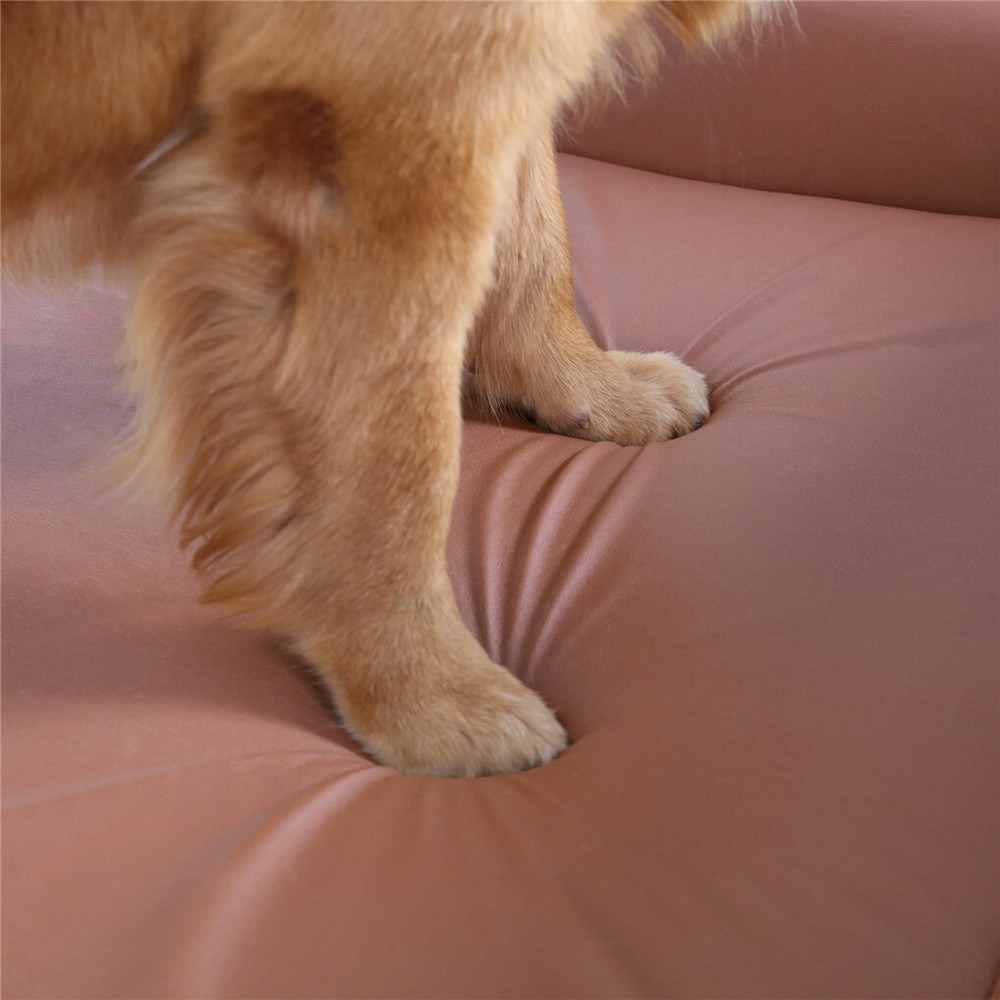 Jumbo Pet Upholstered Sofa Bed Elevated Dog Bed Couch Super Scratch Resistance