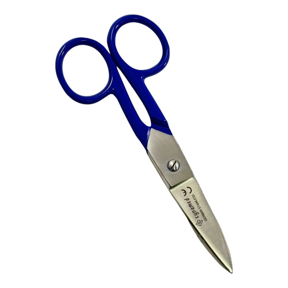 2 Pack | 5.25" Electrical Wire Cutting Scissors, Multi-Purpose Lightweight Tools