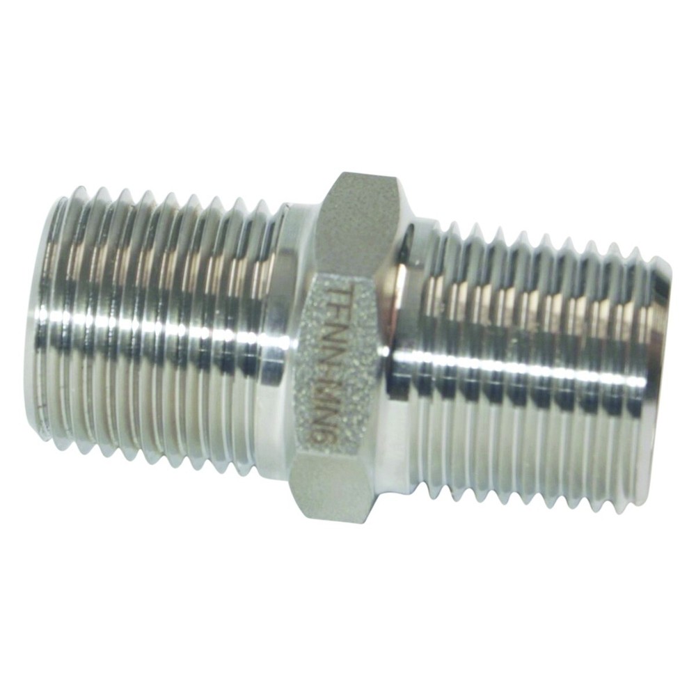 Threaded NPT Nipple | MNPT 3/8 inch - SS316 (2 Pack)