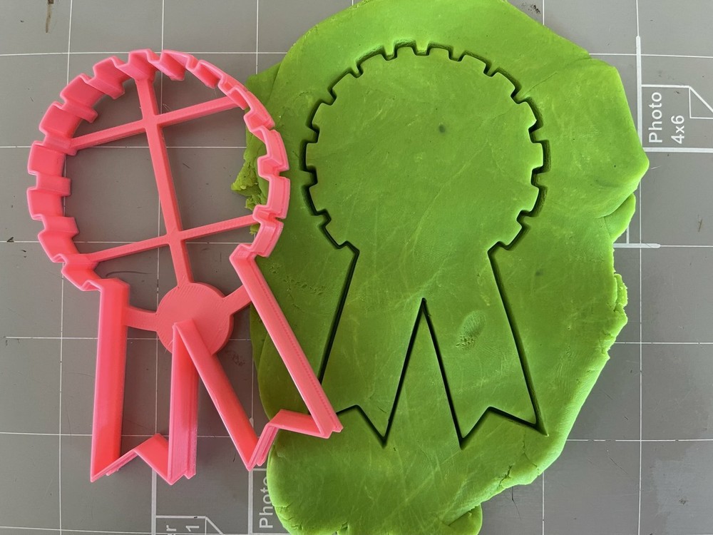 Blue Ribbon Cookie Cutter