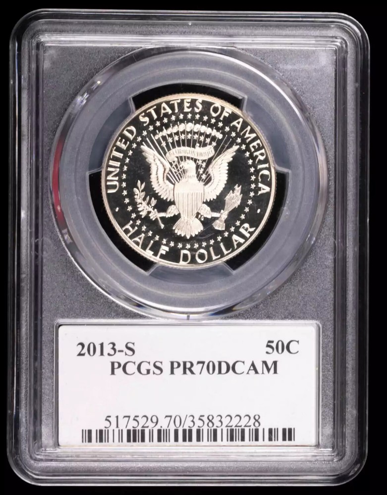 2013 S Half Dollars Kennedy PCGS PR-70 DCAM