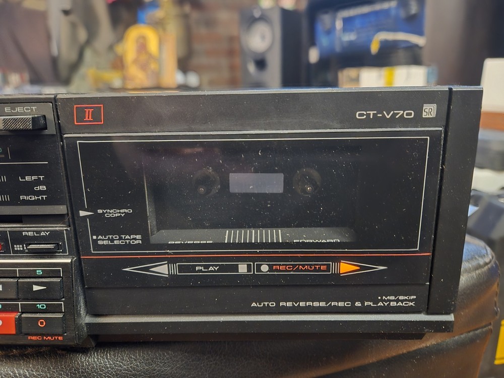 Pioneer CT-V70 Stereo Dual Cassette Deck Perfect Working Condition