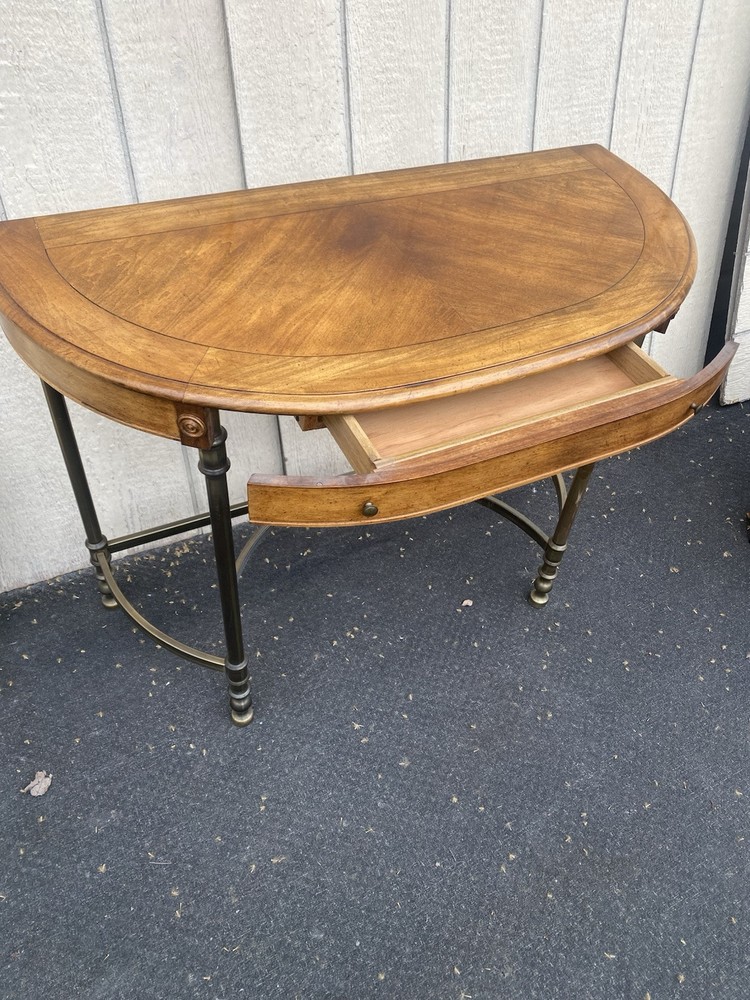 66431 Modern 1/2 Round Console Table Stand