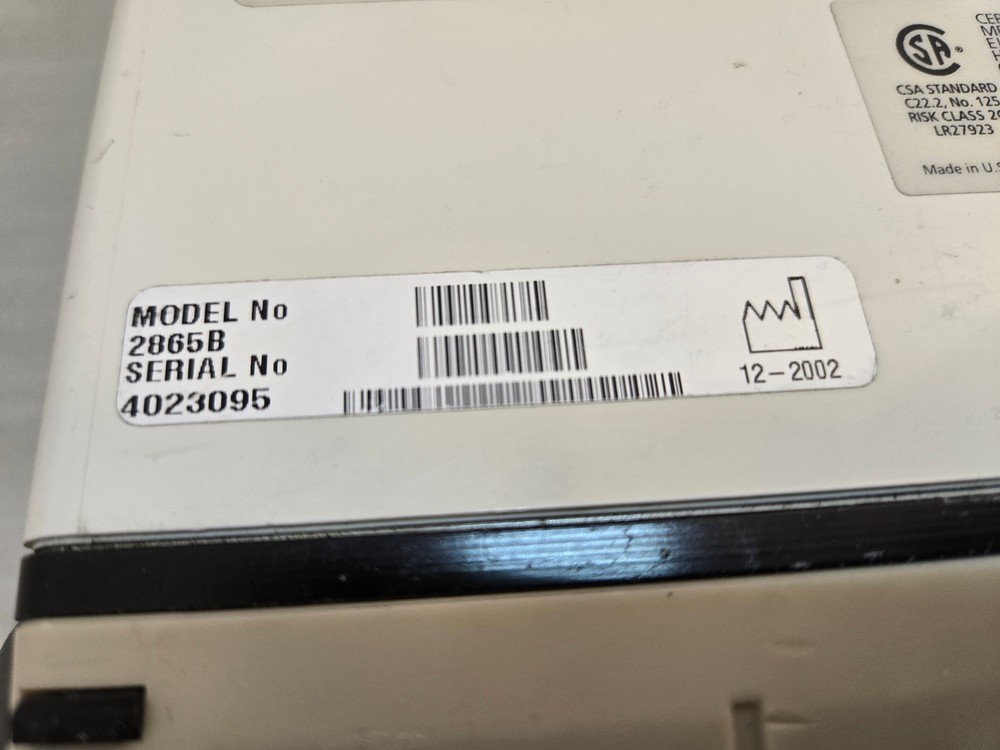 Medsystem III 2865B Pump w/pole clamp