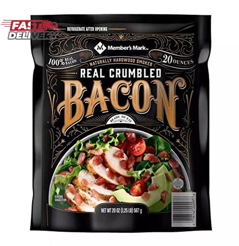 Members Mark Real Crumbled Bacon 1.25 Lb