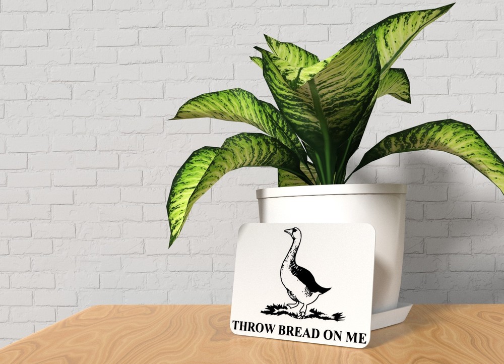 Throw Bread On Me | Funny sign For Home or Office