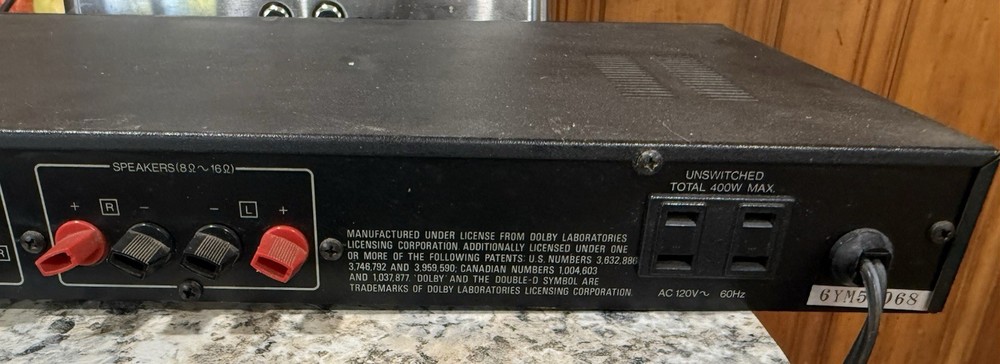 Kenwood SC-75 AV Surround Processor Dolby Tested~L@@K!!!!