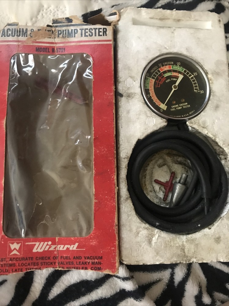 Engine Vacuum fuel pump tester Wizard