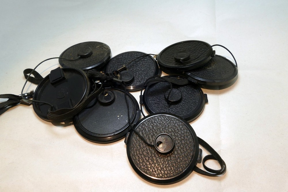 55mm Front lens Cap for Hexar AR - snap on type - with keeper string