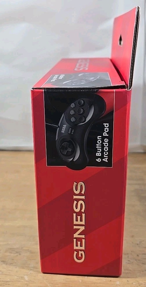 Retro-bit Official Sega Genesis Controller 6-Button Arcade Pad