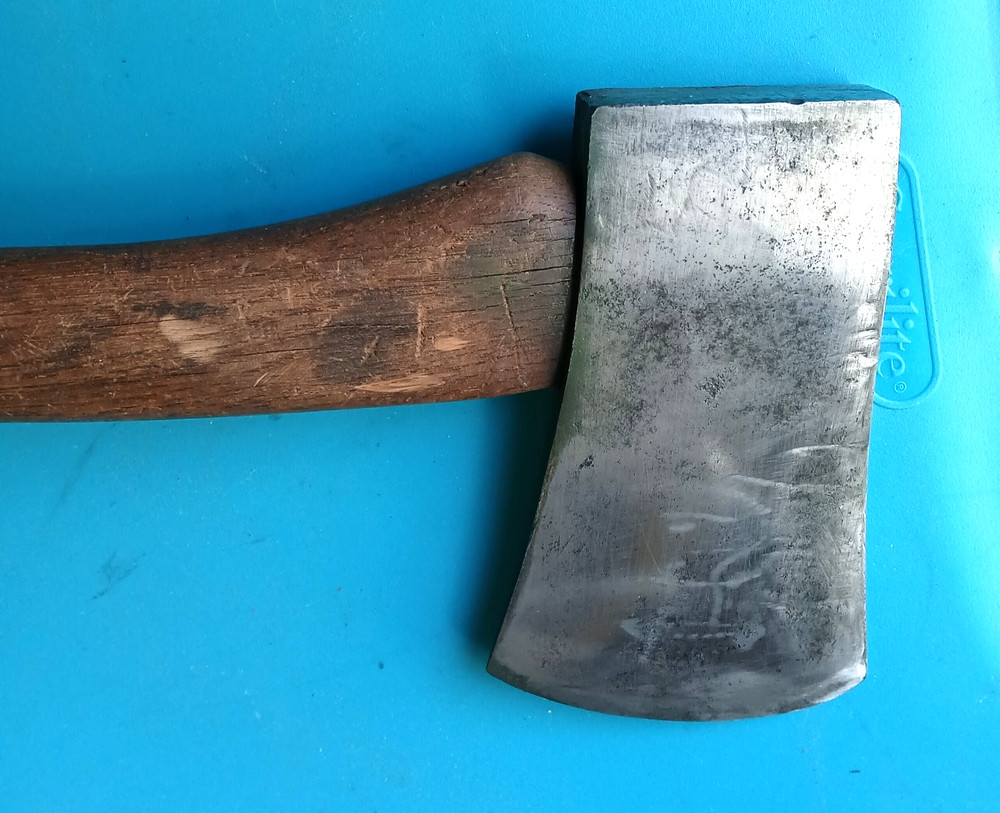 Vintage PLUMB Small Hatchet Camp Axe Original Handle