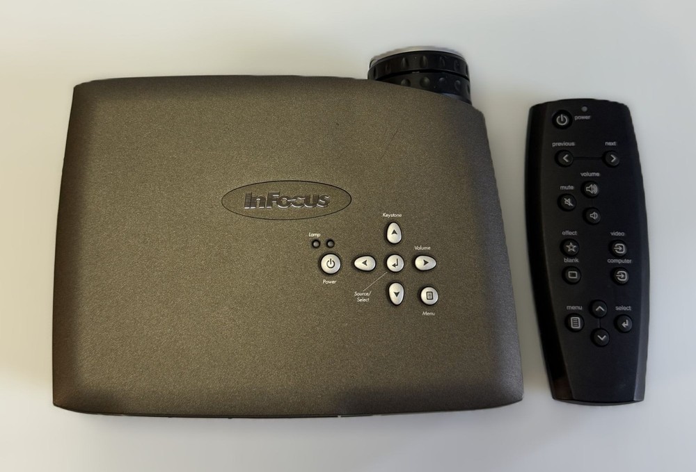 InFocus LP70+ portable DLP projector - Tested