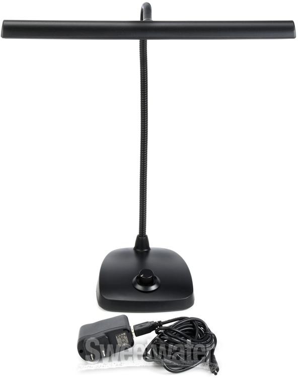 K&M 12298 LED Piano Lamp - Black