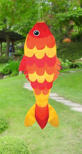 Skydog Kites - Goldfish Windsock, 36"