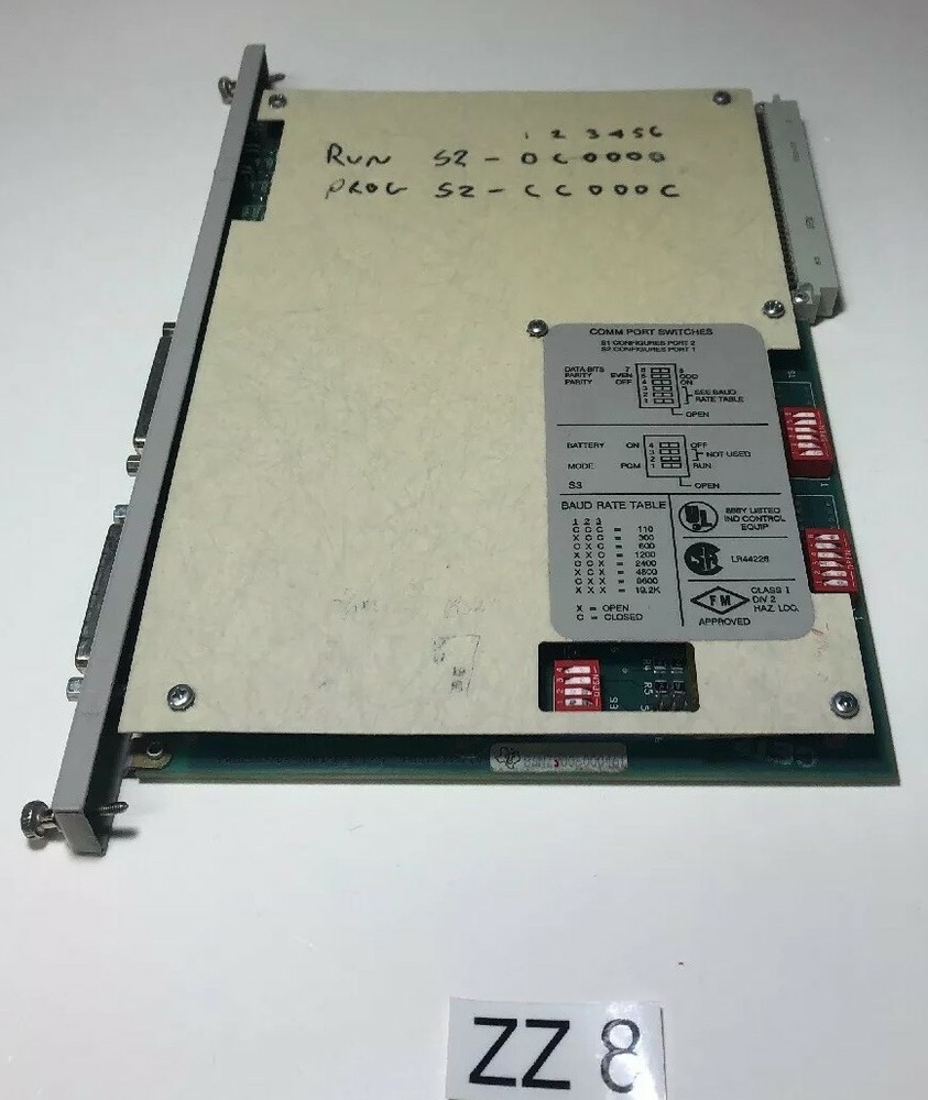 Siemens 505-7101 Basic Module PLC CTI Texas Instruments (Cleaned And Tested)