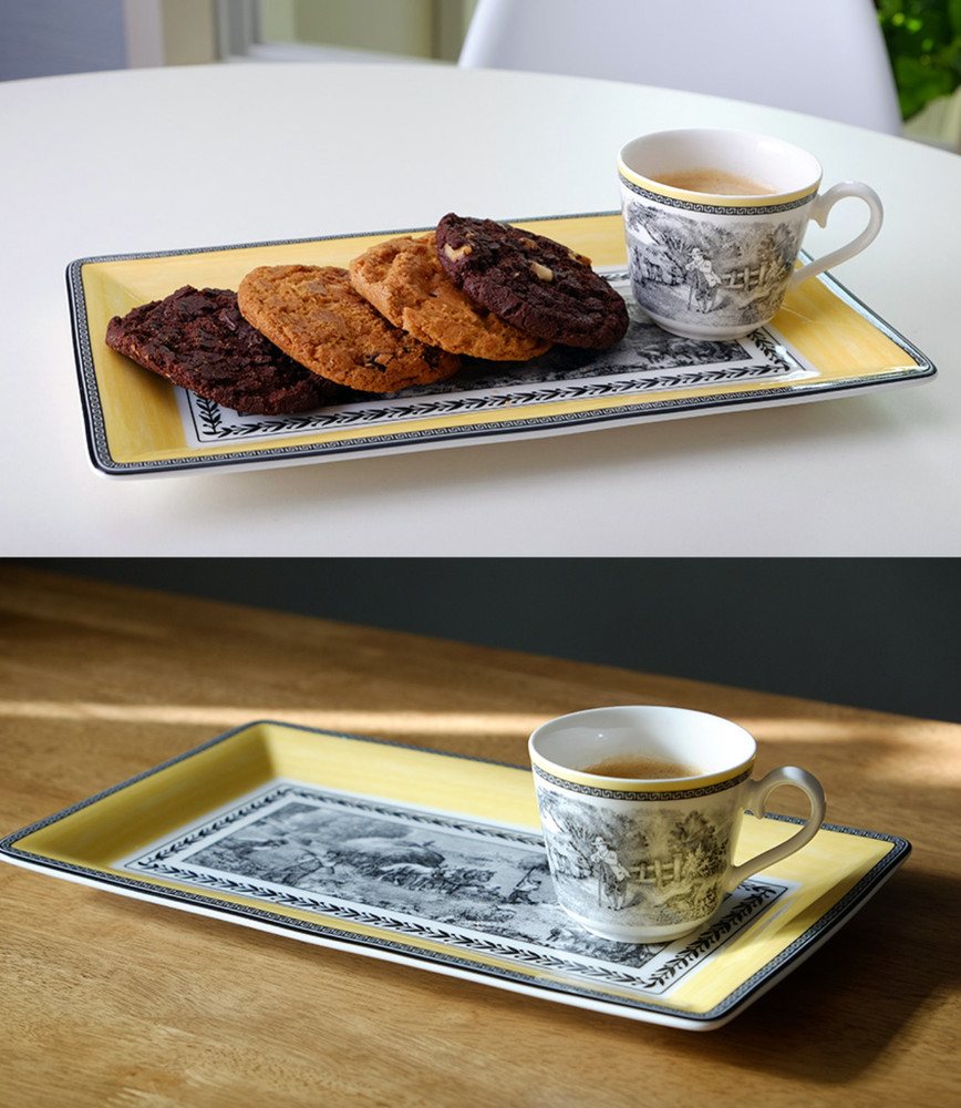 Villeroy & Boch Audun Chase Rectangular Plate 12.6 in