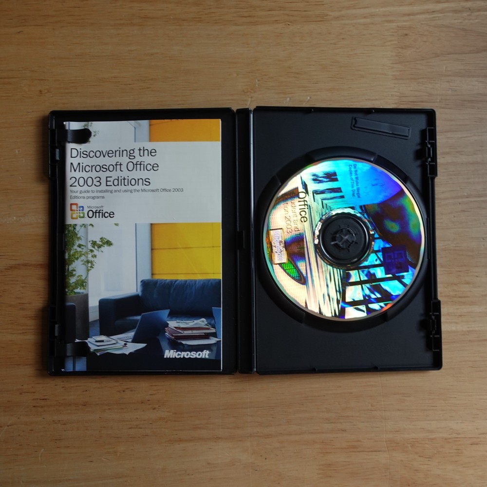 Microsoft Office Student and Teacher Edition 2003 Word Excel Key