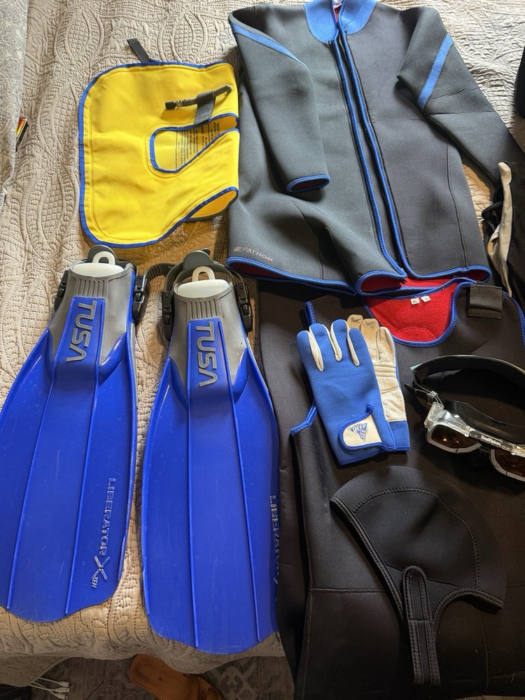 Snorkeling & Scuba equipment.