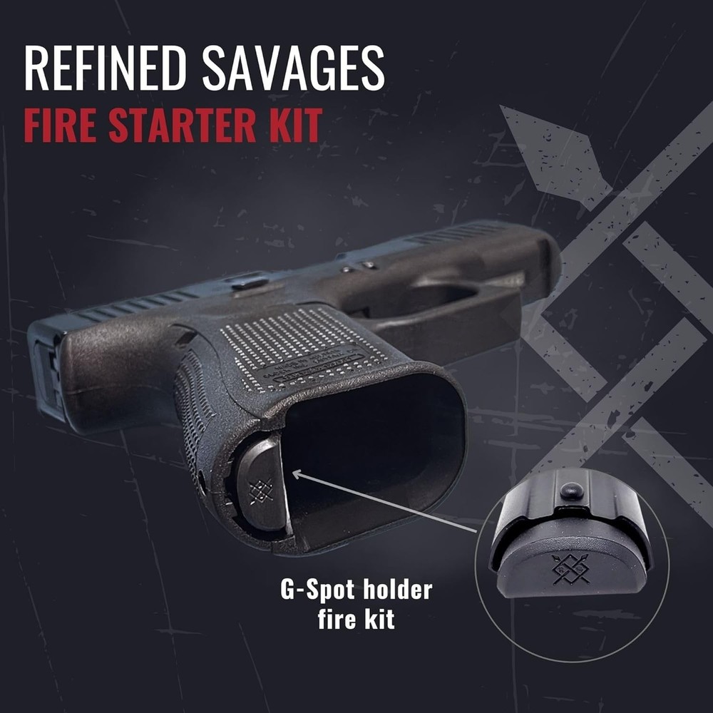 Fire Starter Kit - Flint Fire Starter Tools & Accessories for Outdoor Use