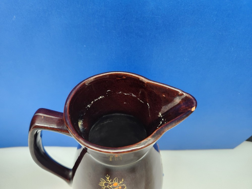 Vintage Stoneware Ceramic Pitcher Japan