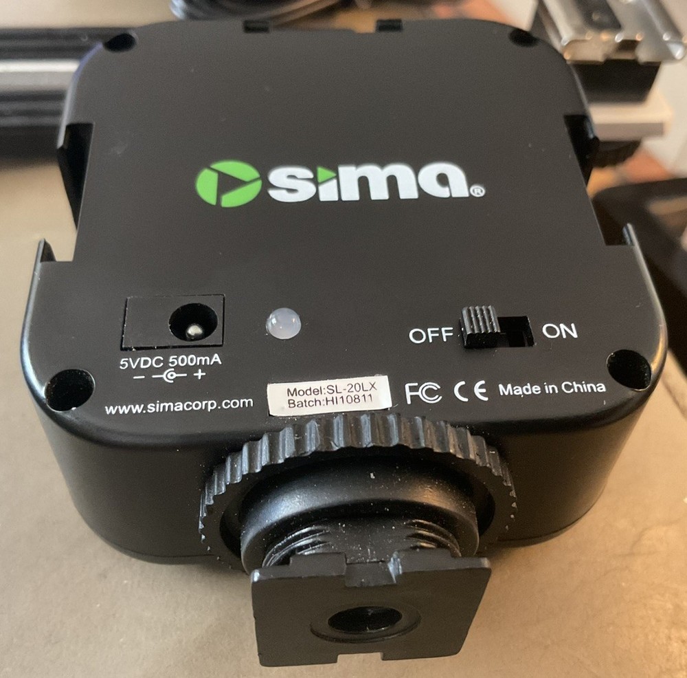 Sima Sl 20Lx Led Macro Camera Lighting System