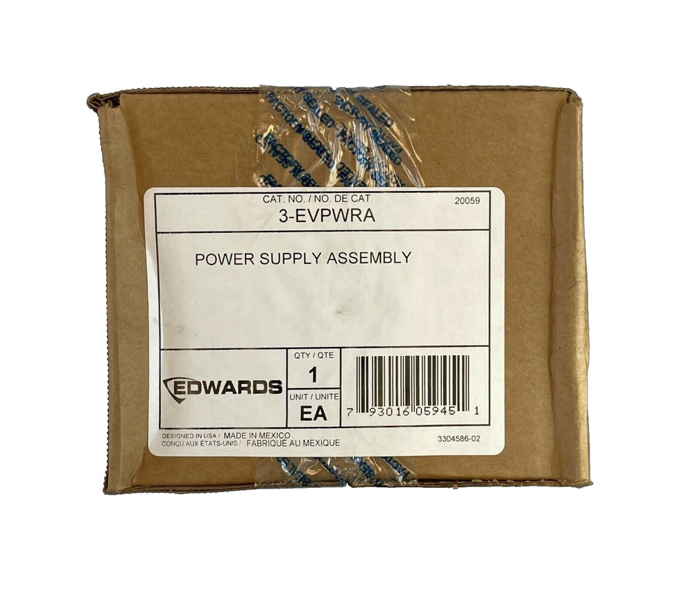 Edwards 3-EVPWRA - Same Day Shipping (SEALED)