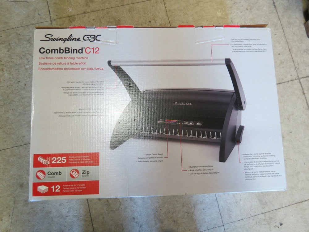 SWINGLINE GBC COMBBIND C12