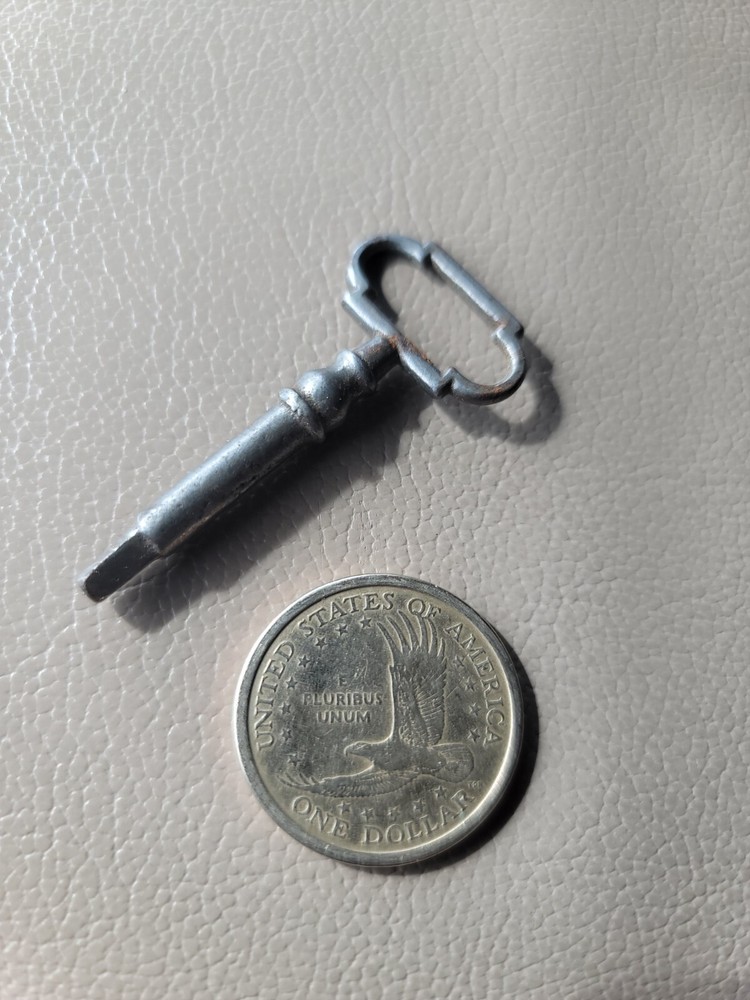 Old Miniature Clock Key ☆ Antique Key!