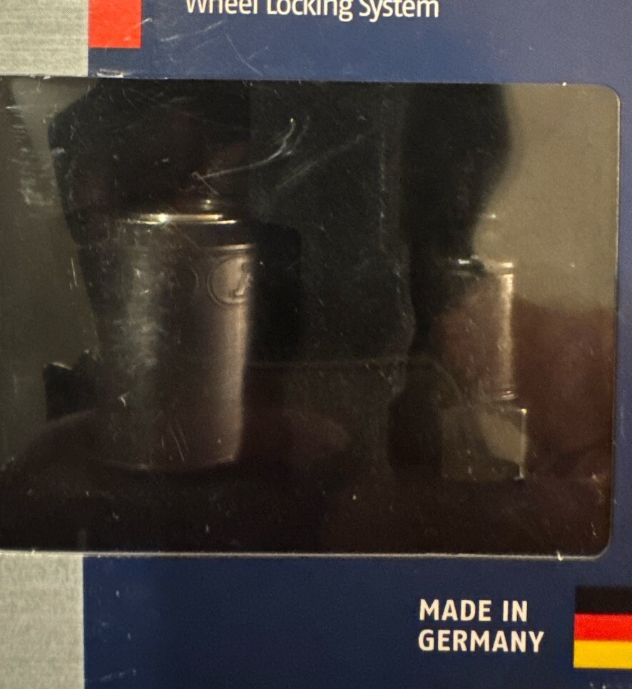 NEW Abus Wheel Lock Nutfix Solid Axle Single M10 Black