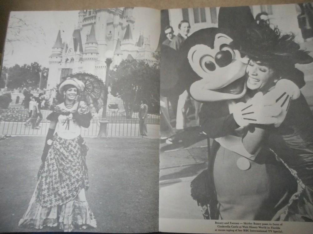 SHIRLEY BASSEY CARNEGIE HALL PROGRAM OCT 3 1981