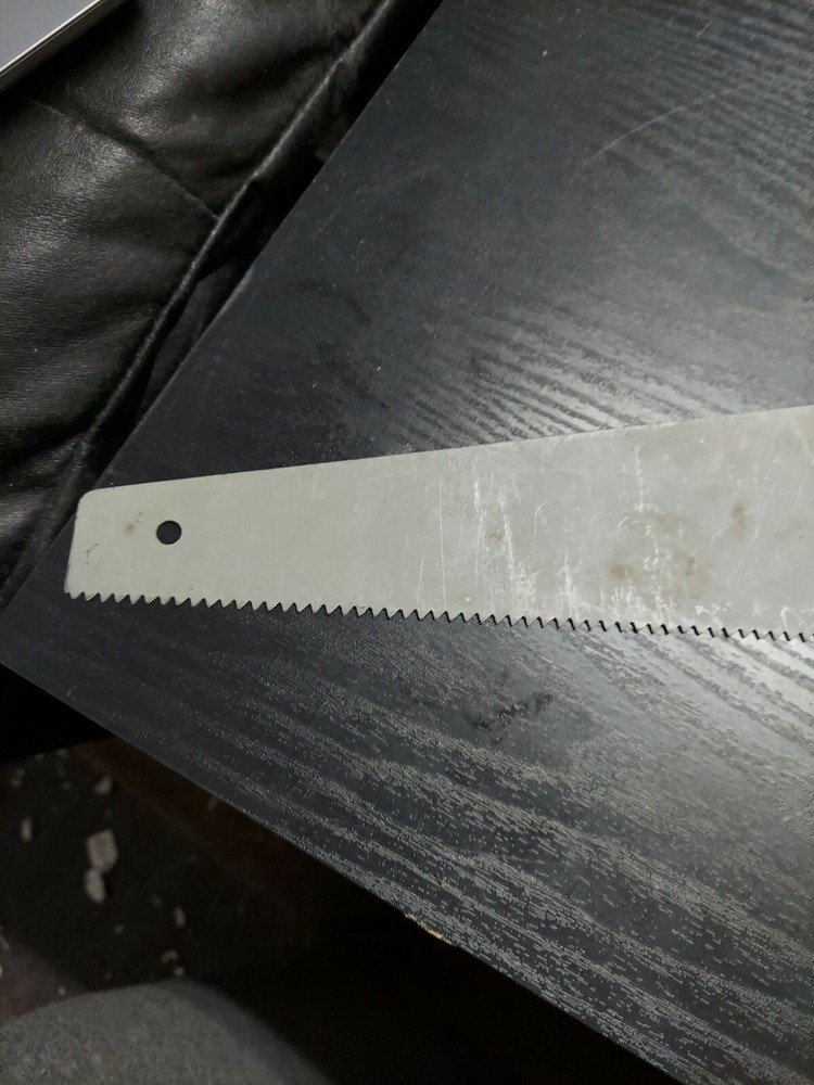 22 Inch Hand Painted Saw "ts"