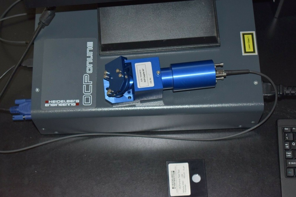 Heidelberg intraoperative pachymeter /thickness gauge using OCT