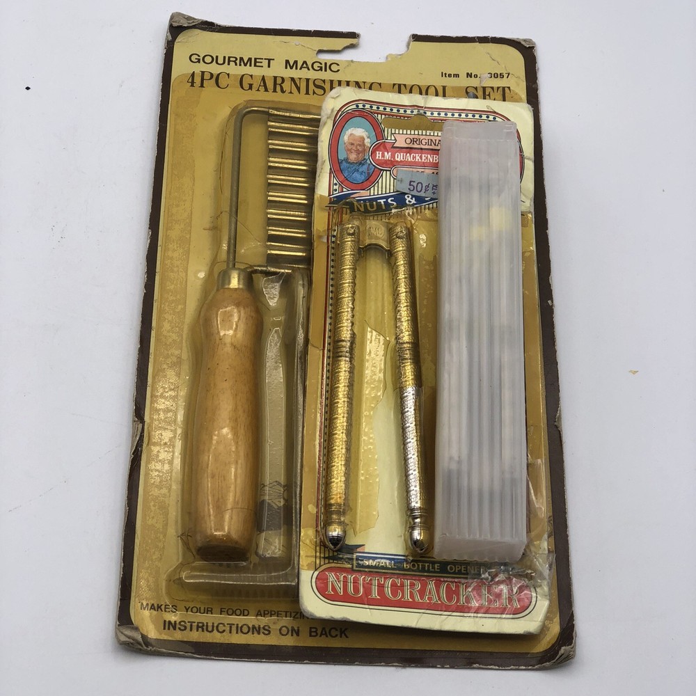 Kitchen Tool Garnishing Seafood and Nutcracker Sets