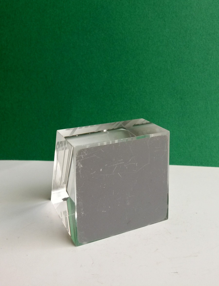 Rare Dunhill Lucite Paperweight
