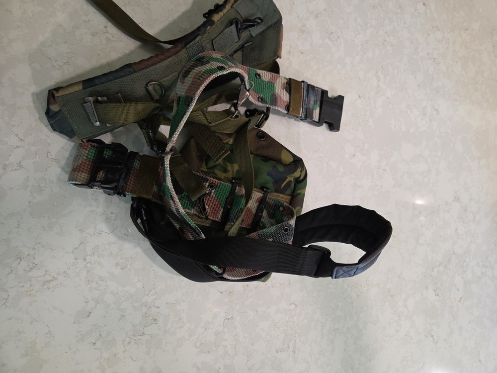 Tactical Load Bearing Belt And Pouch