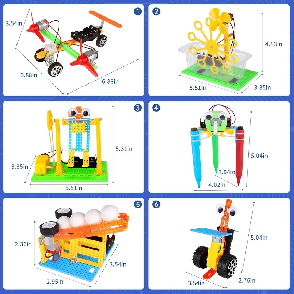 STEM Robotics Science Kit for Kids Age 8-12, Educational Science Experiments Pro