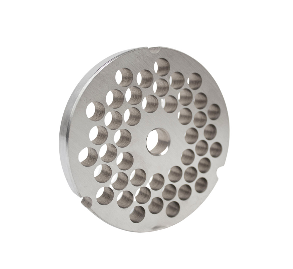 Grinder plate for #32 grinders with 3/8" hole, reversible