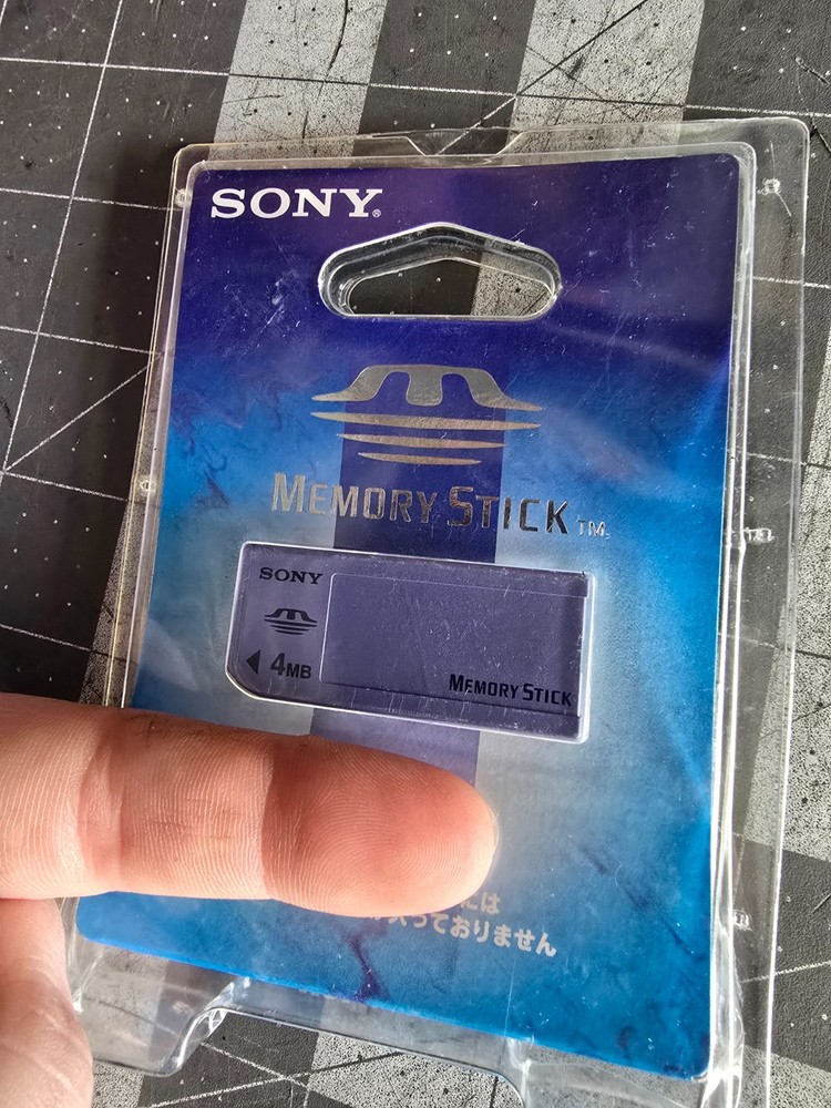 Sony Genuine Memory Stick 4MB MEGABYTE MSA-4A Camera Memory Card