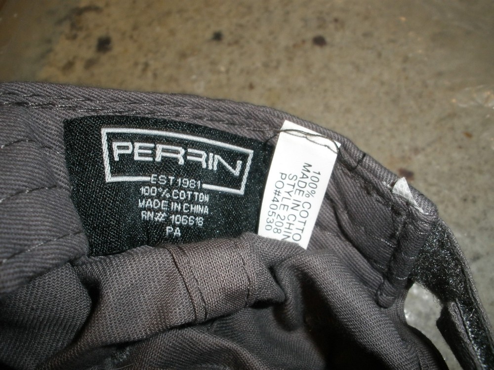 YOUTH Smithsonian Perrin Adjustable Gray Hat Cap (HAT4)