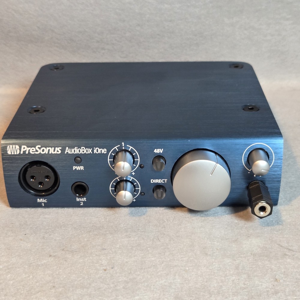PreSonus AudioBox iOne USB 2 Computer Recording Interface With USB Cable
