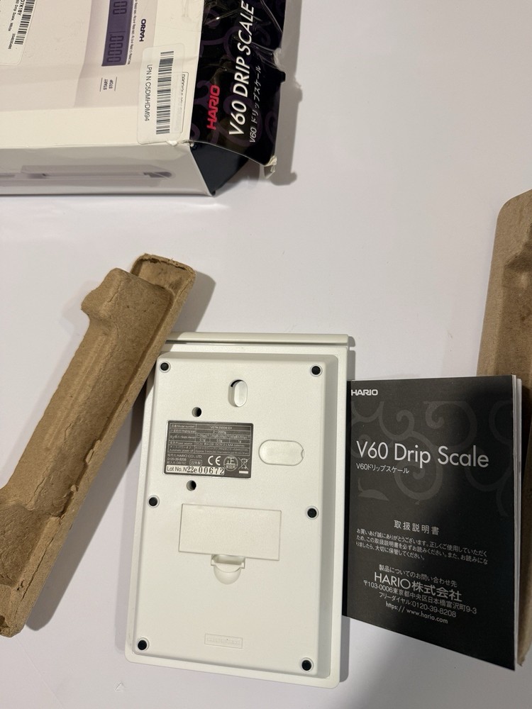 Hario V60 Drip Scale, White