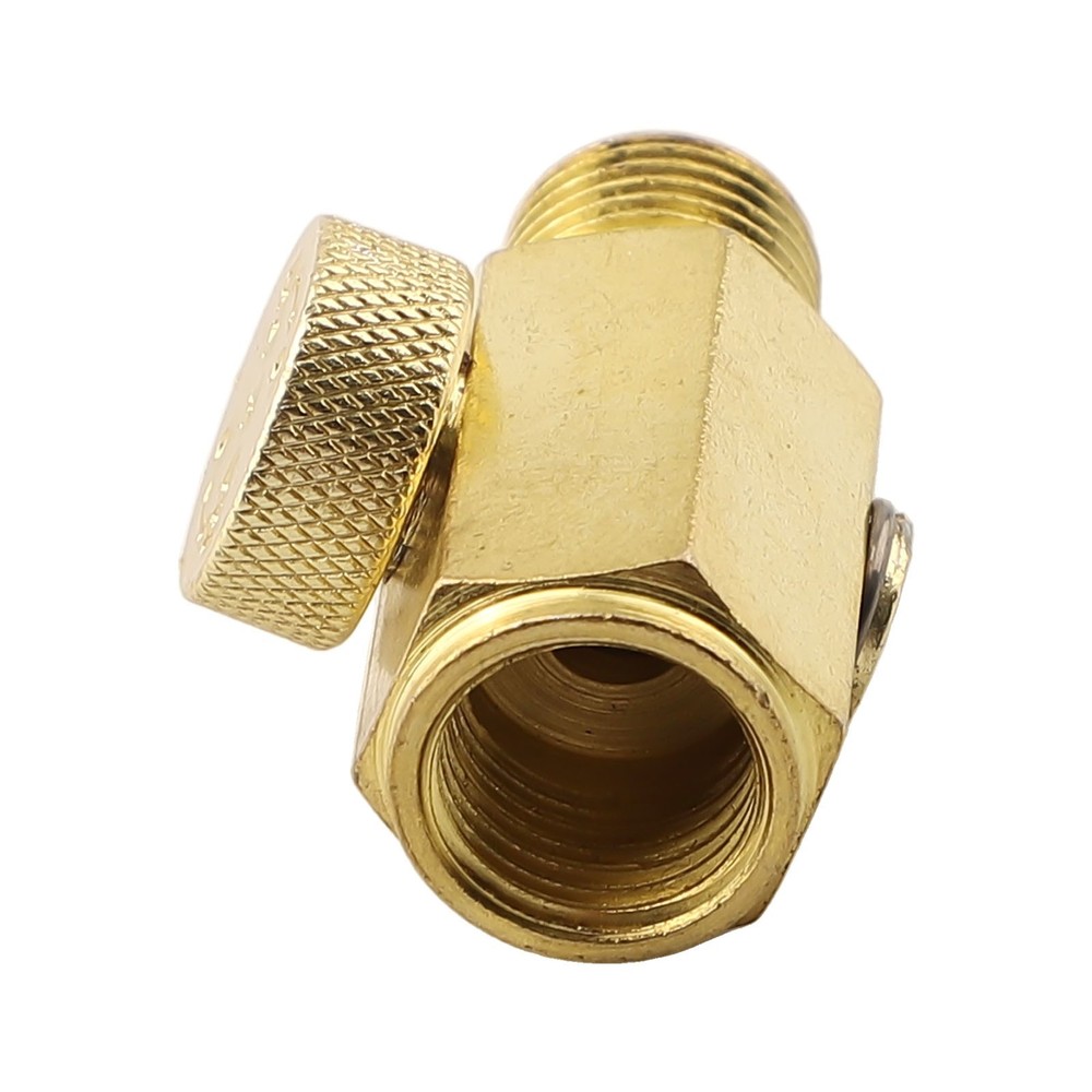 1pc Solid Brass NPT Inline Regulator Valve for Precise Air Pressure Control